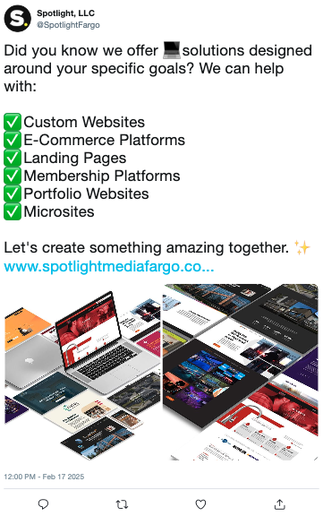 Screenshot Of Spotlight Organic Post On X With Keywords